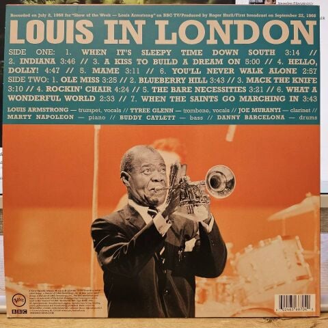 Louis Armstrong – Louis In London LP PLAK