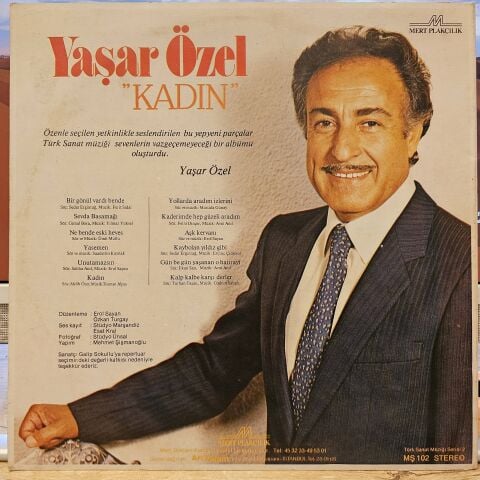 Yaşar Özel – Kadın LP PLAK