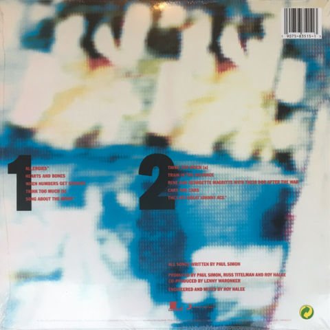 Paul Simon – Hearts And Bones LP PLAK