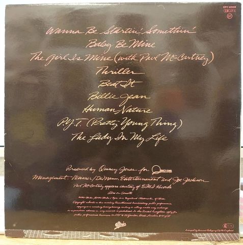 Michael Jackson – Thriller LP PLAK