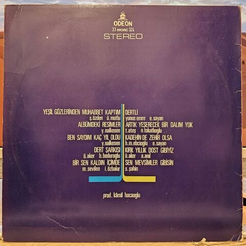 Yaşar Özel – Yılın Sevilen On Şarkısı LP PLAK