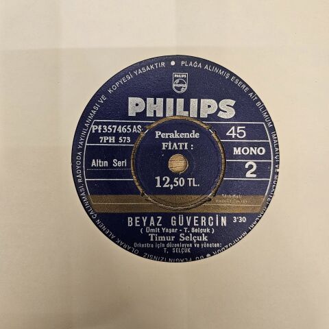 Timur Selçuk – İspanyol Meyhanesi / Beyaz Güvercin 45LİK PLAK