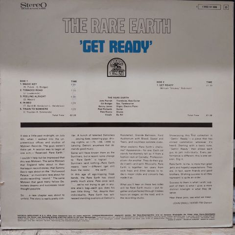 Rare Earth – Get Ready LP PLAK