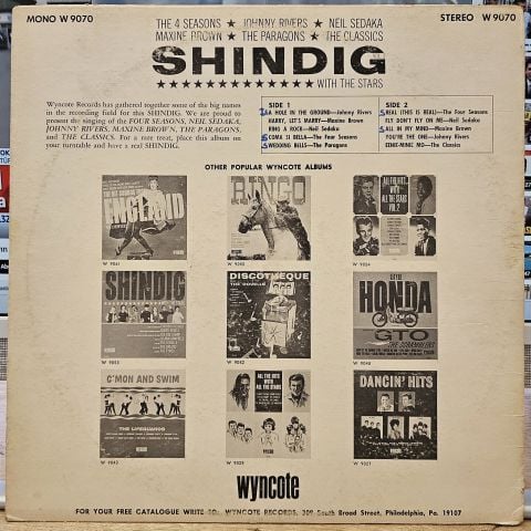 Various – Shindig With The Stars Vol. 2 LP PLAK