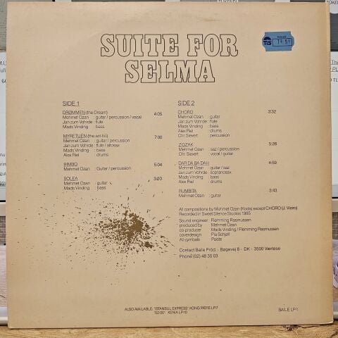 Istanbul Express / Mehmet Ozan – Suite For Selma LP PLAK
