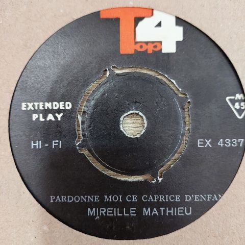 Mireille Mathieu – Pardonne-Moi Ce Caprice D'enfant 45LİK PLAK