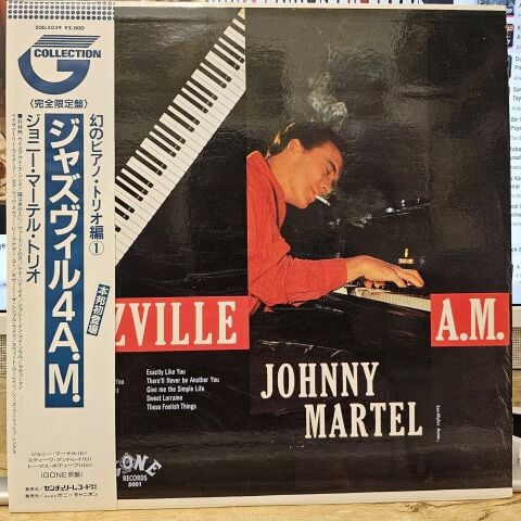Johnny Martel Trio – Jazzville 4 A.M. LP PLAK