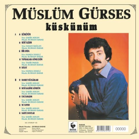Müslüm Gürses – Küskünüm LP PLAK