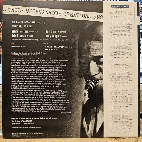 Sonny Rollins – Our Man In Jazz LP PLAK