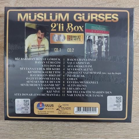 MÜSLÜM GÜRSES - 2Lİ BOX VAY CANIM & BİZ BABADAN BÖYLE GÖRDÜK CD