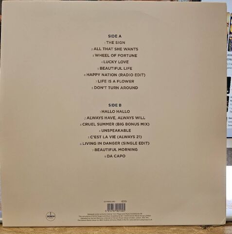 Ace Of Base – Gold LP PLAK