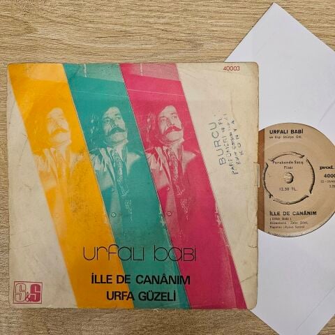 Urfalı Babi – İllede Cananım / Urfa Güzeli 45LİK PLAK