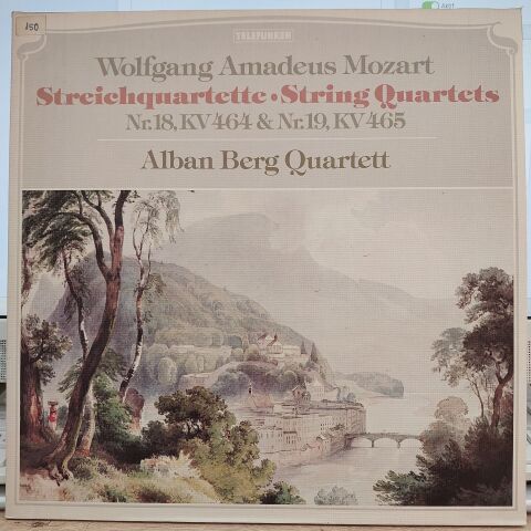 Wolfgang Amadeus Mozart, Alban Berg Quartett – Streichquartette = String Quartets Nr. 18, KV 464 & Nr. 19, KV 465 LP PLAK