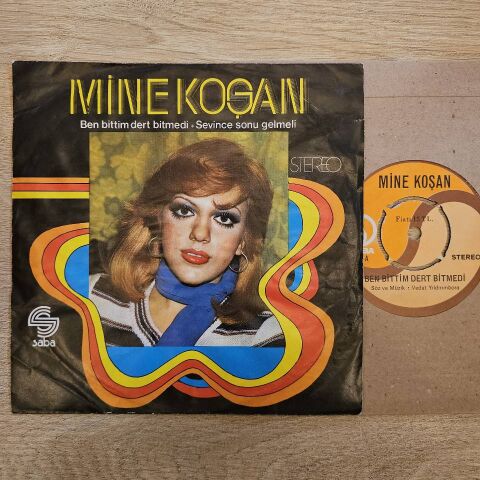 Mine Koşan – Ben Bittim Dert Bitmedi / Sevince Sonu Gelmeli 45LİK PLAK