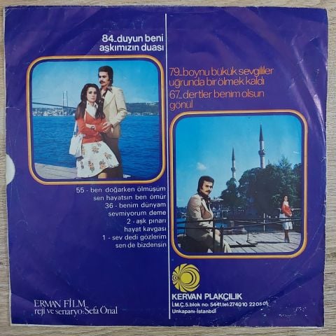 Orhan Gencebay – Duyun Beni / Aşkımızın Duası 45LİK PLAK