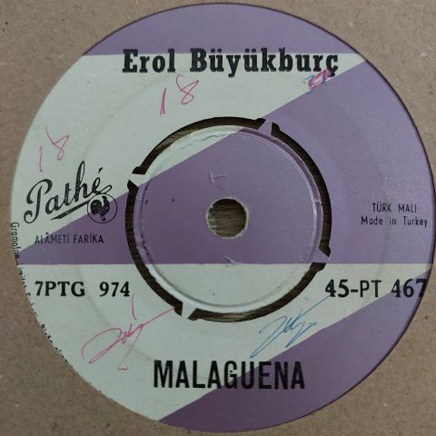 EROL BÜYÜKBURÇ - GİTANO 45LİK PLAK