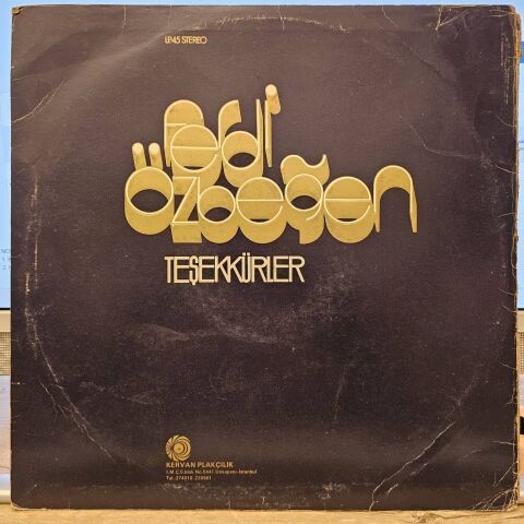 Ferdi Özbeğen – Teşekkürler LP PLAK