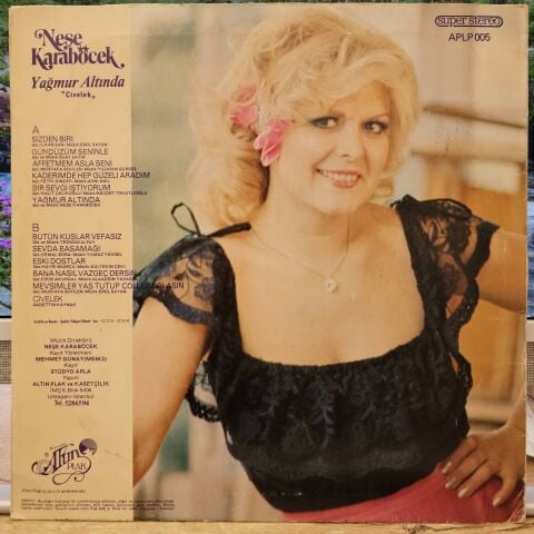 Neşe Karaböcek – Yağmur Altında ''Civelek'' LP PLAK