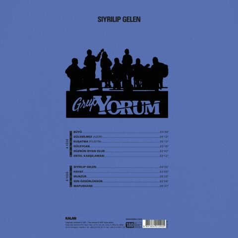 GRUP YORUM - SIYRILIP GELEN LP PLAK