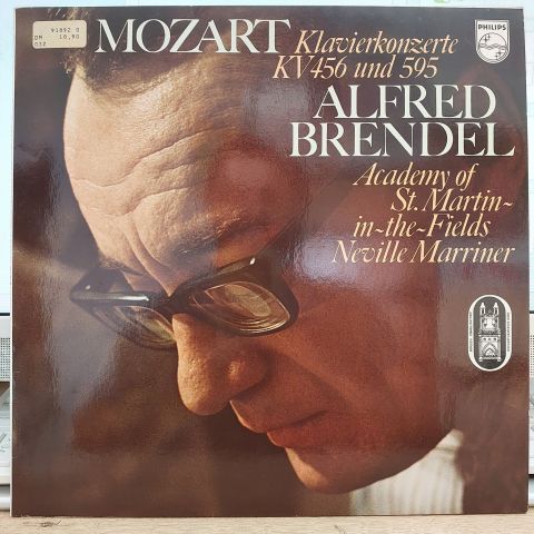 Mozart*, Alfred Brendel, Academy Of St. Martin-In-The-Fields*, Neville Marriner* – Klavierkonzerte KV 456 Und 595 LP PLAK