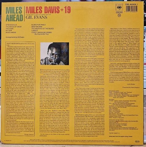 Miles Davis + 19, Gil Evans – Miles Ahead LP PLAK