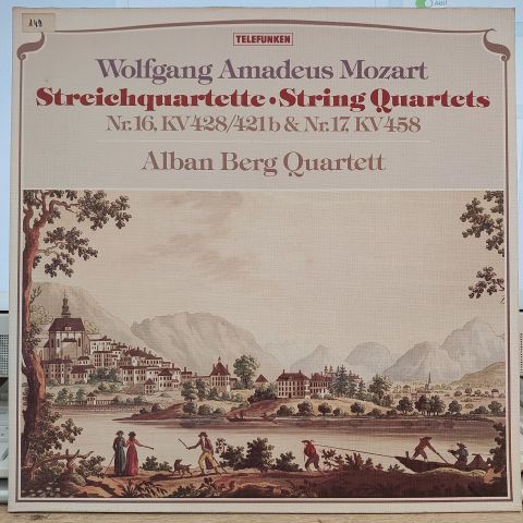 Alban Berg Quartett — Wolfgang Amadeus Mozart – Streichquartette Nr. 16 Kv 428 & Nr. 17 Kv 458 LP PLAK