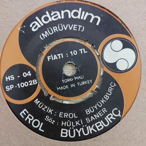 EROL BÜYÜKBURÇ - KÖLEN OLAYIM 45LİK PLAK