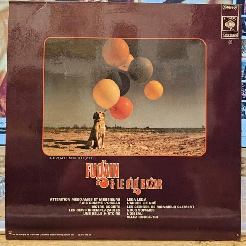 Michel Fugain – Fugain & Le Big Bazar LP PLAK ( BANA YALAN SÖYLEDİLER İÇERİKLİ)