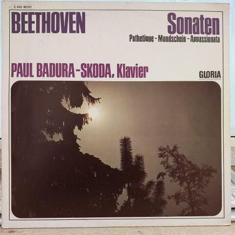 Beethoven*, Paul Badura-Skoda – Sonaten - Pathetique - Mondschein - Appassionata LP PLAK