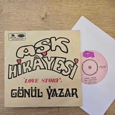 GÖNÜL YAZAR - AŞK HİKAYESİ 45LİK PLAK