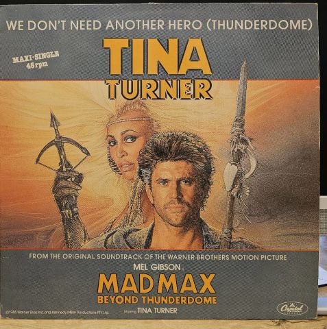 Tina Turner – We Don't Need Another Hero (Thunderdome) LP PLAK