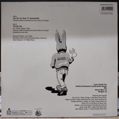 Jive Bunny And The Mastermixers – Can Can You Party LP PLAK