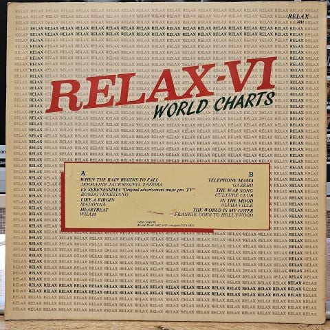 RELAX VI - WORLD CHARTES LP PLAK