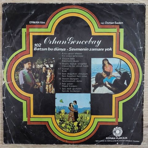 Orhan Gencebay – Batsın Bu Dünya 45LİK PLAK