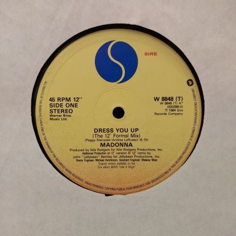 Madonna – Dress You Up LP PLAK
