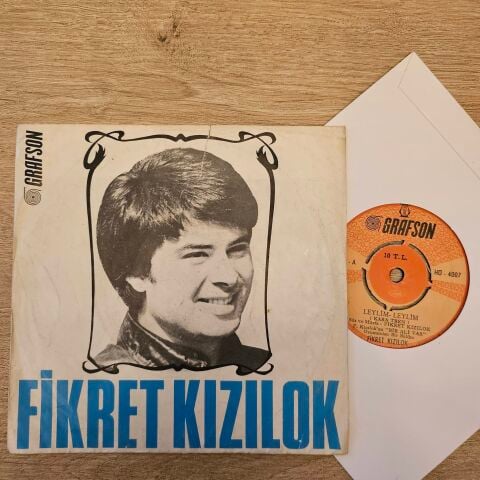 FİKRET KIZILOK - LEYLİM LEY KARA TREN 45LİK PLAK
