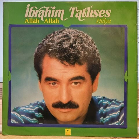 İbrahim Tatlıses – Allah Allah / Hülya LP PLAK ( SADECE KAPAK )