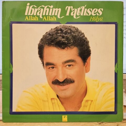 İbrahim Tatlıses – Allah Allah / Hülya LP PLAK ( SADECE KAPAK )