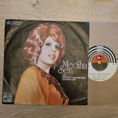 Mediha Şen – Gönül Meyhanesi / Garibin Ahı 45LİK PLAK
