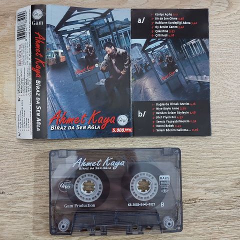 AHMET KAYA - BİRAZ DA SEN AĞLA KASET