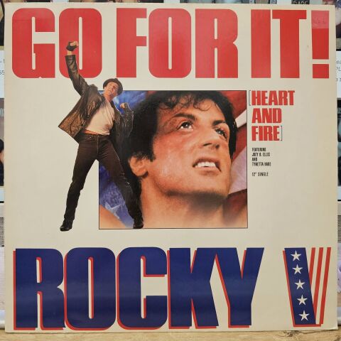 ROCKY V Joey B. Ellis And Tynetta Hare – Go For It! (Heart And Fire) LP PLAK