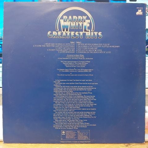 Barry White – Greatest Hits LP PLAK