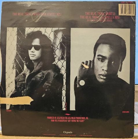 Jellybean Featuring Steven Dante – The Real Thing LP PLAK