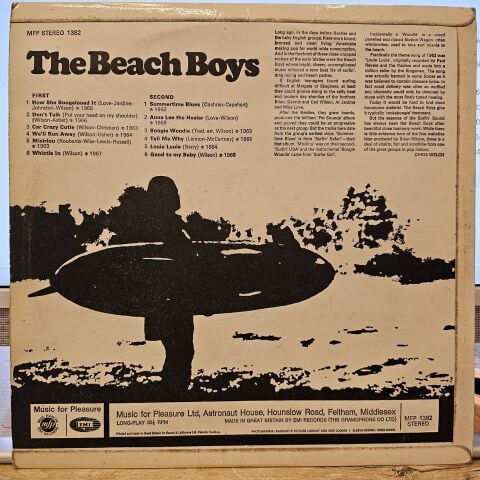 The Beach Boys – The Beach Boys LP PLAK