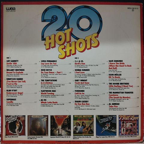 Various – 20 Hot Shots LP PLAK