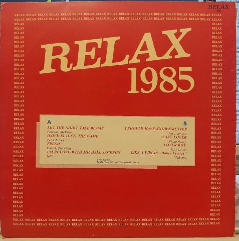 Various – Relax 1985 LP PLAK