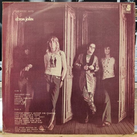 Elton John – Greatest Hits LP PLAK