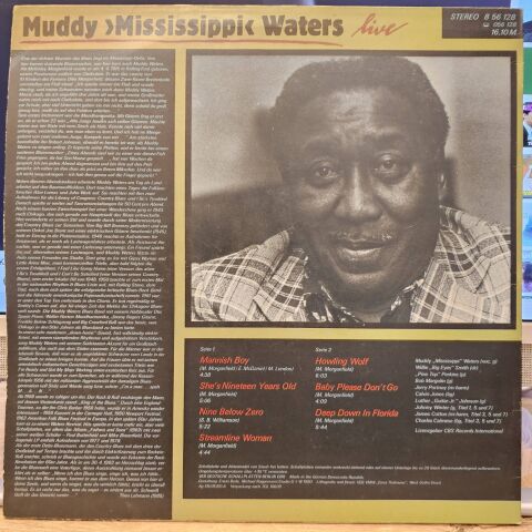 Muddy ''Mississippi'' Waters – Live LP PLAK