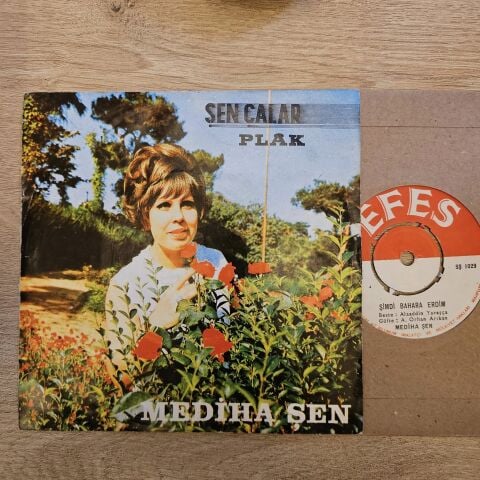 MEDİHA ŞEN - ŞİMDİ BAHARA ERDİM 45LİK PLAK