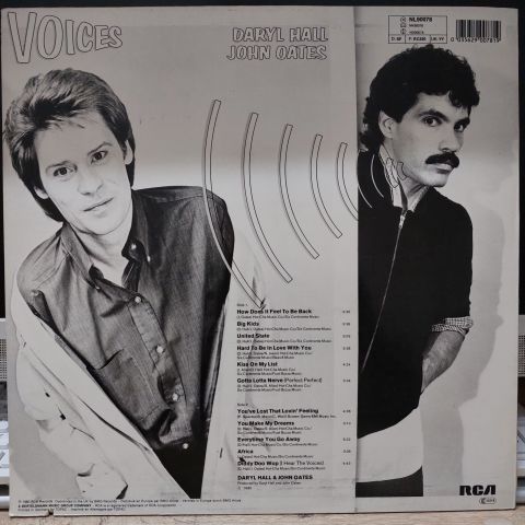 Daryl Hall & John Oates – Voices LP PLAK